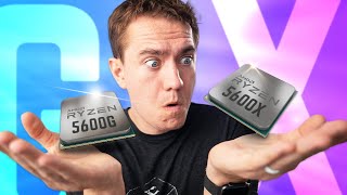 Ryzen 5 5600G vs 5600X  The Truth [upl. by Laflam]