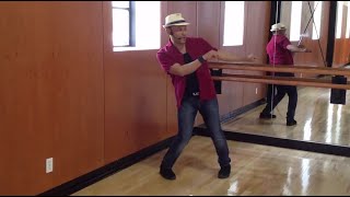 How To Dance Uptown Funk Lesson 2 With Gustavo Ferman [upl. by Stolzer]