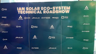 IAN Solar EcoSystem Techinical Roadshow  Manila [upl. by Aihtibat]