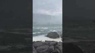 View of Niagara Horseshoe Falls from power station tunnel [upl. by Gnuy660]