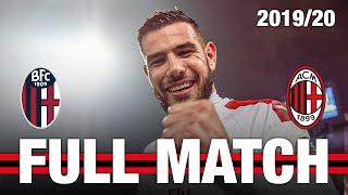 Piątek Theo Bonaventura  Full Match  Bologna 23 AC Milan [upl. by Dahij41]