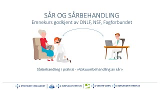 Sår og sårbehandling  Vacuumbehandling av sår [upl. by Westney]