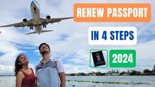 Renew Indian Passport online in 2024 ✅ Latest Process of Passport Renewal 📕 [upl. by Iel241]