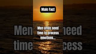 interestingfacts Why do men need time malefacts facts psychologyfacts [upl. by Sarilda]