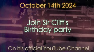 Celebrate with Cliff on the 14th Oct 2024 [upl. by Childs]