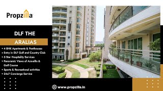 DLF The Aralias Super Luxury Ready To Move Apartments Sector 42 Gurgaon 4bhk penthouses [upl. by Assyla736]