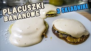 Pomysł na śniadanie  3składnikowe FIT Placki Bananowe [upl. by Arraeic317]