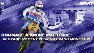 Hommage à André Malherbe ils célèbrent la mémoire dun des plus grands champions de motocross belge [upl. by Toth]