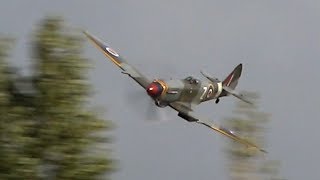 Supermarine Spitfire MkXVII  Low amp Loud [upl. by Eberhart]