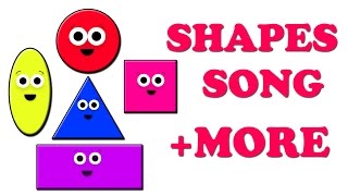 Shapes Song  Abc Song  Number Song Plus More Nursery Rhymes  kids tv [upl. by Dinin]