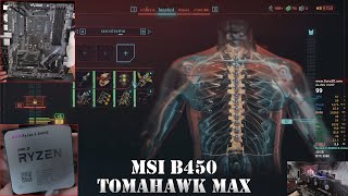 MSI B450 TOMAHAWK MAX กับ RYZEN 5 3600X  024600  000626 [upl. by Carissa149]