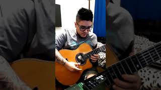 Romeo santos y Teodoro reyes  Ileso Requinto solo guitar [upl. by Orodoet]