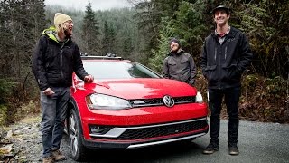 Volkswagen SportWagen Alltrack 4MOTION AllWheel Drive – with Cam McCaul in Squamish BC [upl. by Ecarret347]