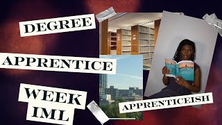 REALISTIC WEEK IN THE LIFE OF A DEGREE APPRENTICE  SQE SOLICITOR APPRENTICE APPRENTICEISH [upl. by Talbott36]