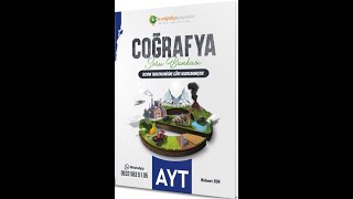 Ecoğrafya Yayınları AYT Coğrafya Soru Bankası [upl. by Folly]