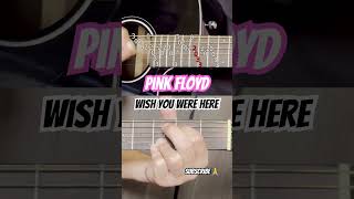 Pink Floyd  Wish You Were Here introduction guitar tutorial [upl. by Dirtsa]