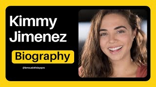 Kimmy Jimenez Biography Wiki Age Career Net Worth Boyfriend Husband Family Parents [upl. by Ettenwahs331]