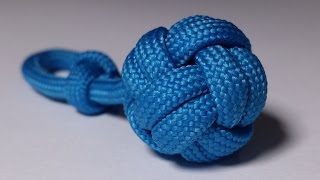 How to make a Ball Keychain by ParacordKnots [upl. by Ani]