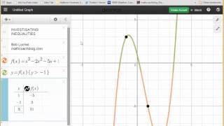 Investigating Inequalities Using Desmos [upl. by Arvy]