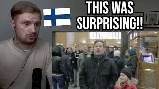 Reaction To Incredible FINLANDIA Public Performance [upl. by Ardnuat121]