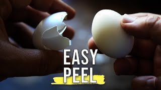 How to Get Perfectly EasyPeel Eggs Every Time [upl. by Tanberg]