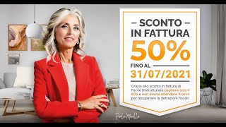 Facile Ristrutturare rinnova la Promo Sconto in Fattura anche a Luglio [upl. by Beverlee852]