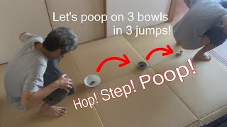 Hop Step Poop acrobatic pooping long ver [upl. by Zap247]