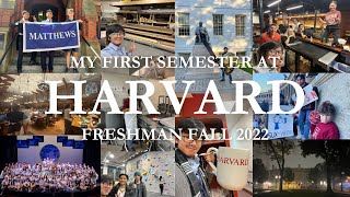 My First Semester at Harvard [upl. by Enaamuj891]