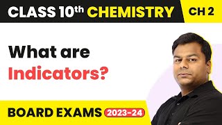 Indicators  Acid Bases and Salts  Class 10 Chemistry [upl. by Drake]