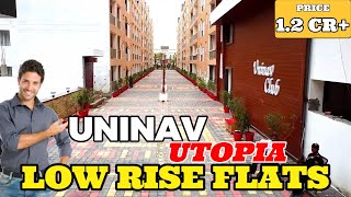 Uninav Utopia Raj Nagar Extension ☎️9560955050  3 bhk flat in Uninav Eden Raj Nagar Extension [upl. by Benedix]