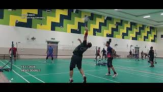 Badminton SHOEB Mens Doubles 15112024 [upl. by Ientruoc]