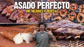 Paso a paso del asado perfecto Mis mejores 4 recetas para no fallar NUNCA  Locos X el Asado [upl. by Nomde399]