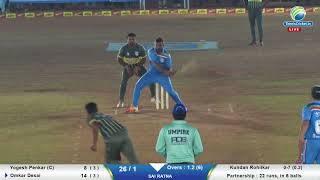 OMKAR DESAI BATTING  RATNAGIRI CHAMPIONS TROPHY 2019 [upl. by Gerhardt454]