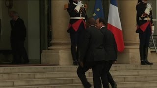 Centrafrique Visite du Président Faustin A Touadéra en France [upl. by Ignaz]