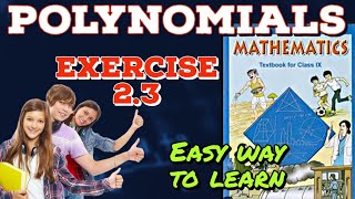 Polynomials class 9  maths class 9 polynomials ex 23  new ncert [upl. by Marmawke]