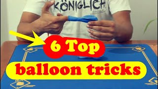 magic trick revealed  6 Top magic trick With balloon [upl. by Adihaj399]