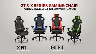 Introducing the Tt eSPORTS GT FIT amp COMFORT  X FIT amp COMFORT Professional Gaming Chair [upl. by Dionis398]