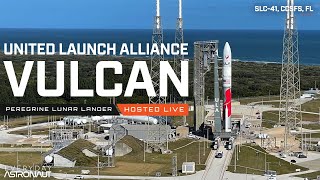 Watch ULA launch their Vulcan rocket for the first time ever Vulcan [upl. by Etireugram]