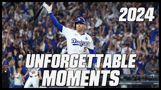 MLB  Unforgettable Moments 2024 [upl. by Artus]