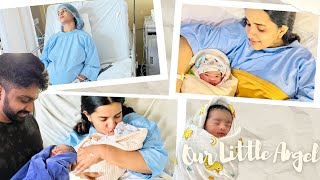 Birth Vlog 👶🏻🐣🧿 Our Little Angel 💫  Malavika Krishnadas  Thejus Jyothi [upl. by Repsac612]