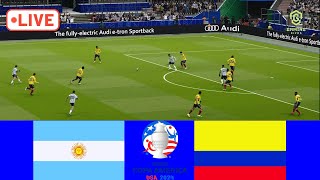 Argentina vs Colombia  CONMEBOL COPA AMERICA 2024 ⚽ Full Match Live Highlights En Vivo Resumen⚽ [upl. by Berton]