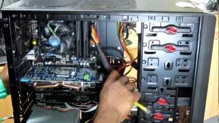 Installing Gigabyte Radeon HD 7850 2G PCIE 30 256bit Video Card [upl. by Rosemarie]