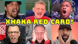 BEST COMPILATION  XHAKA RED CARD  LIVE WATCHALONG ARSENAL FANS CHANNEL [upl. by Waylen]