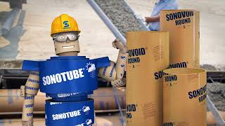 Sonoman says Sonotube® Sonovoid® Round Concrete Forms Flexible and fast [upl. by Lebam578]