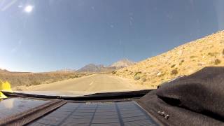 Driving up Glacier Lodge Road Big Pine California [upl. by Weinrich]