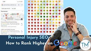 Personal Injury Attorney SEO  How to Rank Better in Google Maps [upl. by Aniahs]