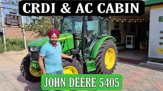 JOHN DEERE 5405 AC CABINE  FULL DETAILED WALK AROUND [upl. by Naujid496]