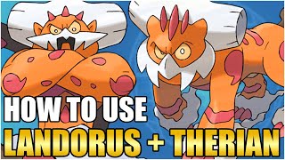 Best Landorus Therian Moveset Guide  How To Use Landorus Competitive VGC Pokemon Scarlet Violet [upl. by Nylave]