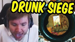 DRUNKEST IVE EVER BEEN  Rainbow Six Siege Drinking Game Part 3 [upl. by Nayk955]