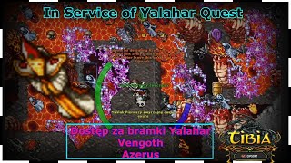 In Service of Yalahar Quest Cały QUEST Dostęp za bramki Yalahar Vengoth Azerus  TIBIA [upl. by Ellednahs]